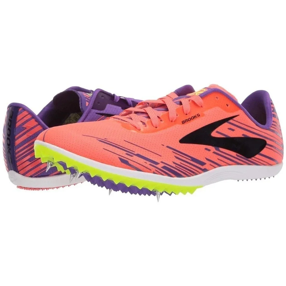 BROOKS | NEW Woman's Mach 18 Cross Country Running Spike Athletic Shoes, Size 12